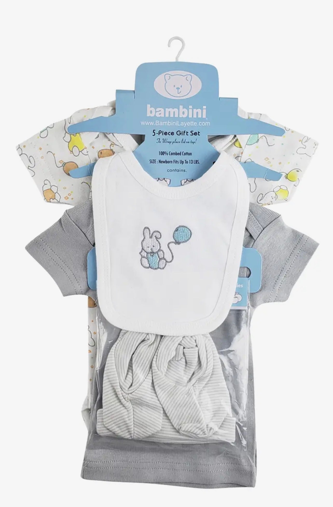 5-Piece Baby Gift Set - Bunny