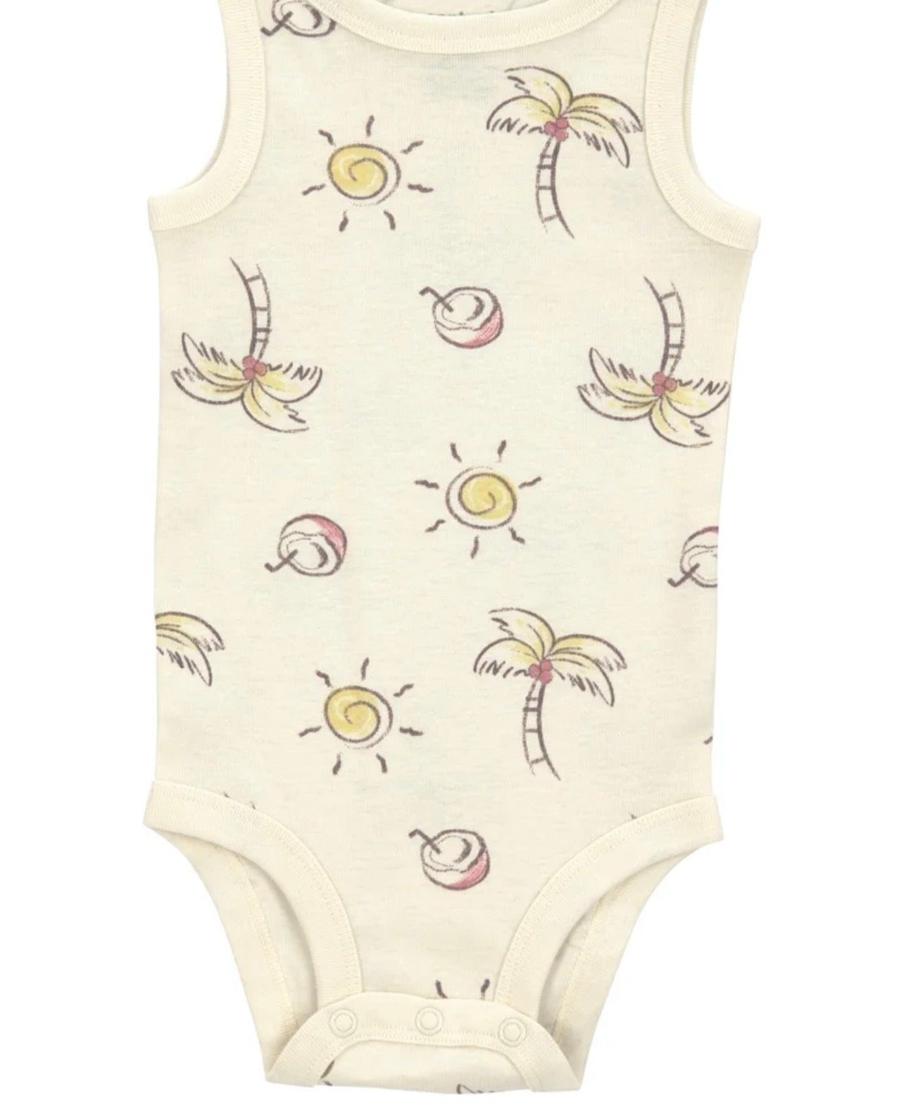 Cactus & Palm 3-Piece Baby Boy Outfit Set