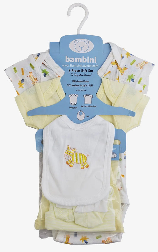 5-Piece Baby Gift Set - Zebra
