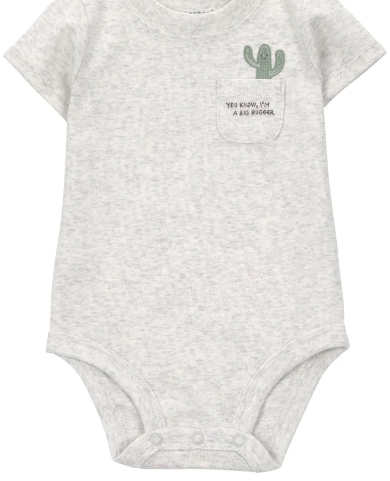 Western Cactus 3-Piece Baby Boy Outfit Set