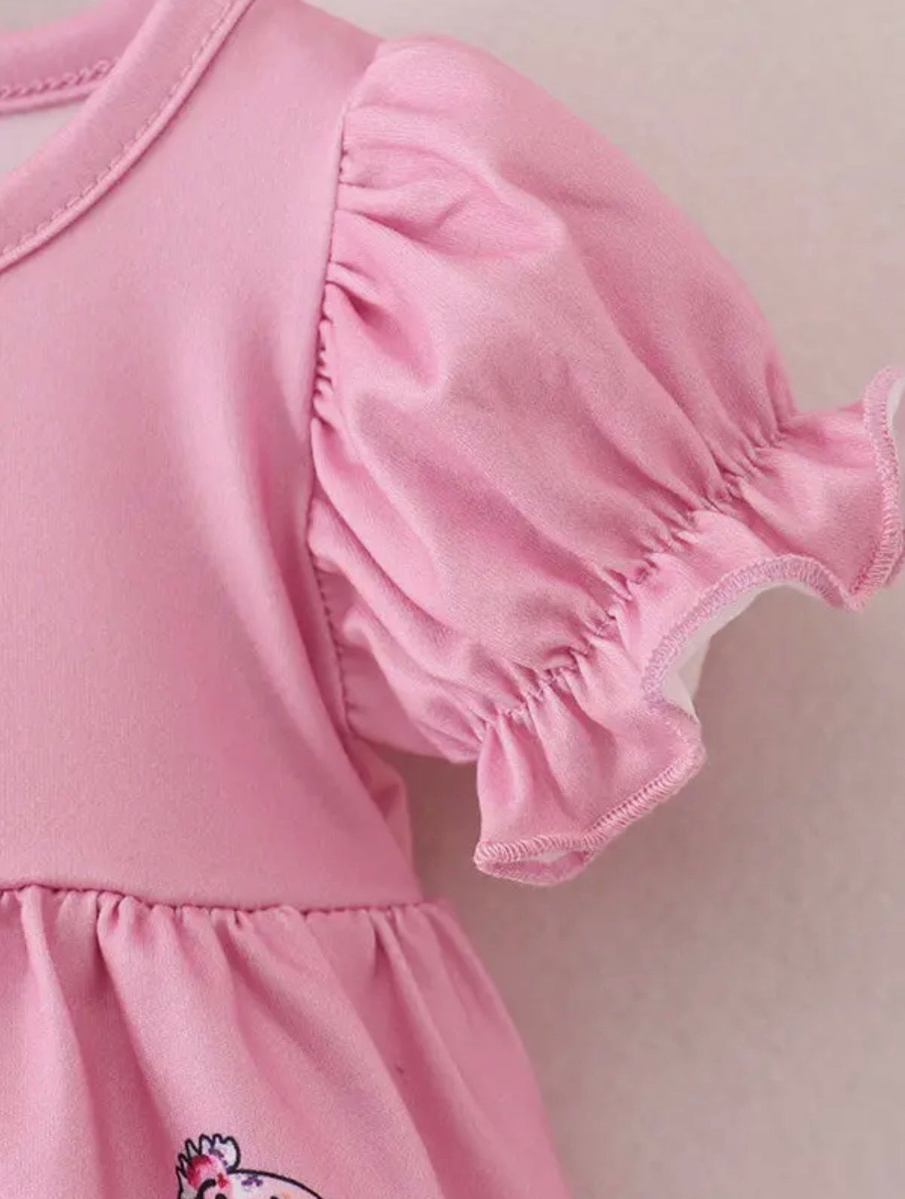 Pink Farm Outfit Set