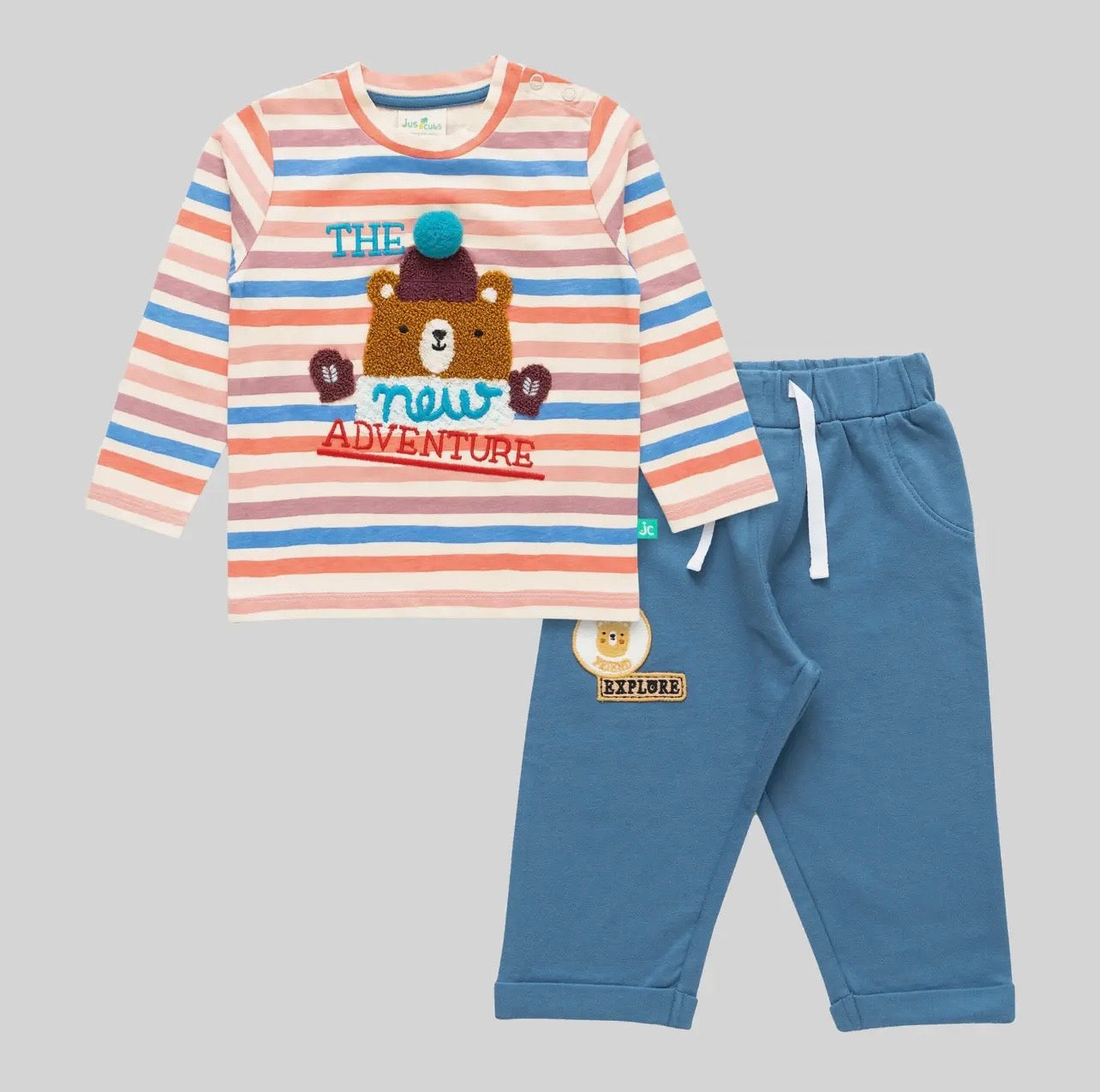 Bear Adventure Toddler Set - 2-Piece