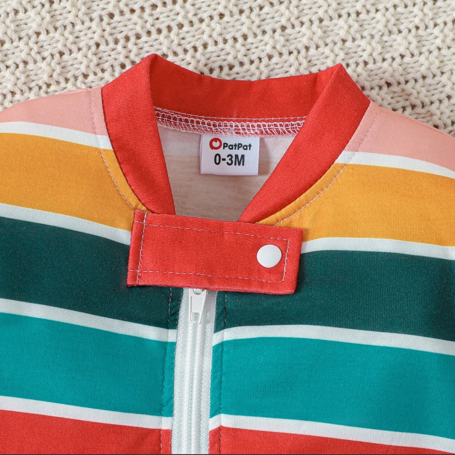 2-Pack Baby Boy/Girl  zipper Graphic Jumpsuits Set