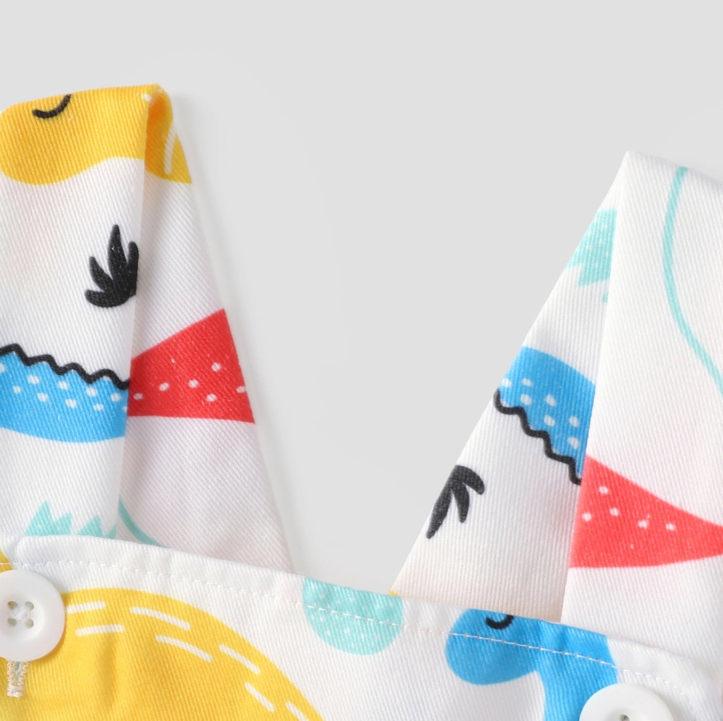 Baby Boy Multi Dinosaur Print Sleeveless Jumpsuit Overalls
